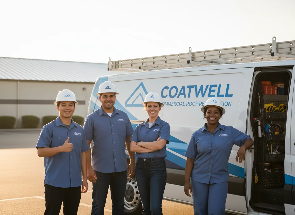 Commercial roof coating company in Irwin, OH